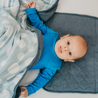 Dětská bambusová deka Ice Grey – Stormy Night 1,5 TOG